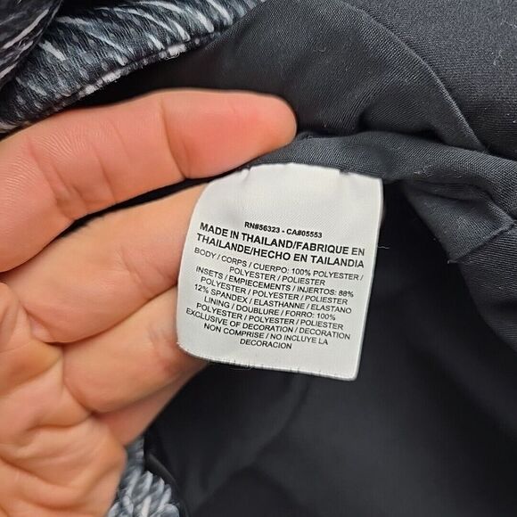 Nike N7 Hypermesh Jacket Mens Small Black‎ Gray Stretch Running Hooded - Picture 11 of 12